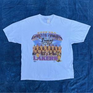 2000 Lakers NBA Champions t-shirt